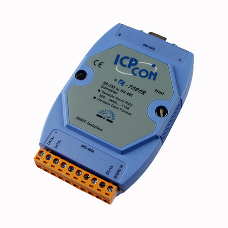 ICP DAS RS-232 to Isolated RS-485 Converter I-7520R